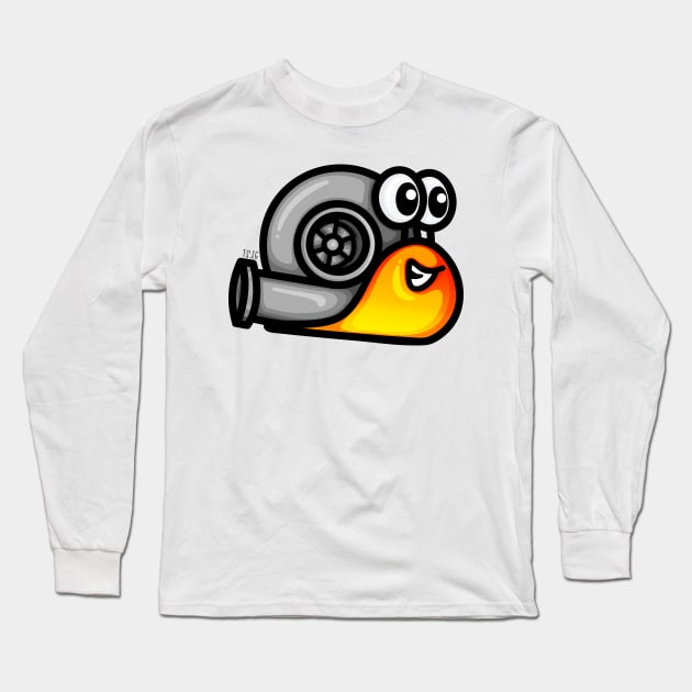 Turbo Snail V1 - Hot Long Sleeve T-Shirt by hoddynoddy